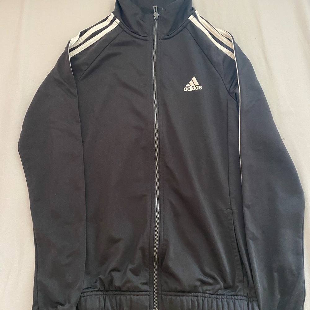 Black Adidas Track jacket